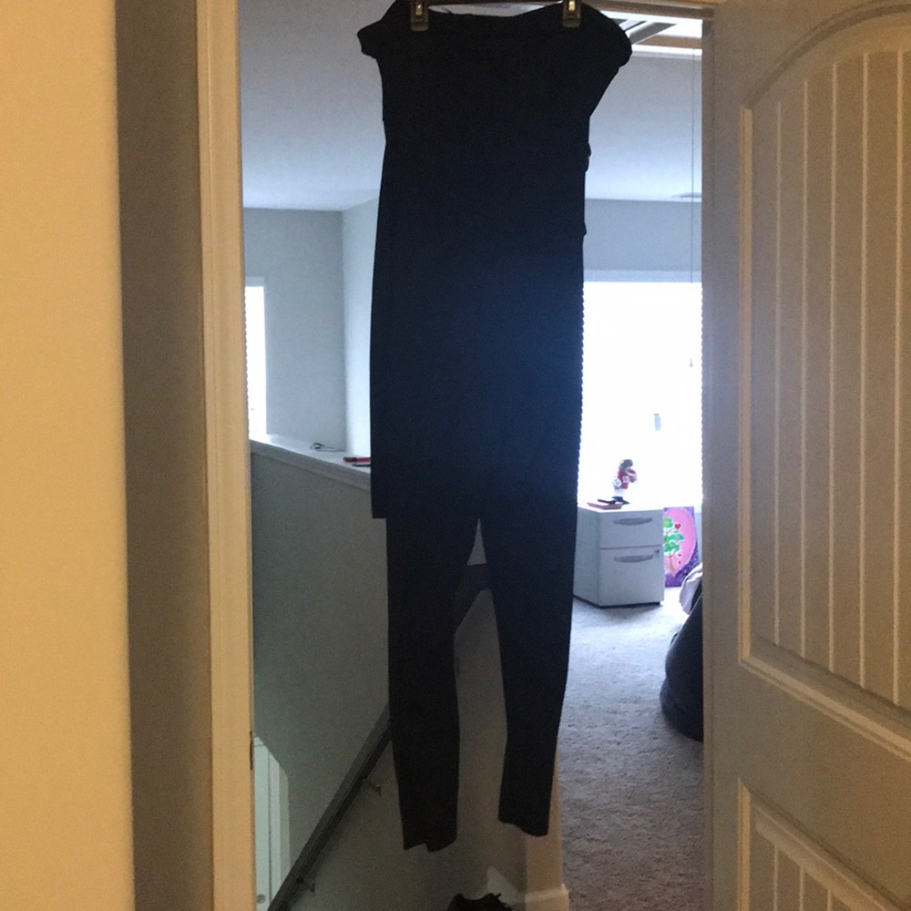 strapless jumpsuit
